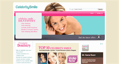 Desktop Screenshot of celebritysmile.com